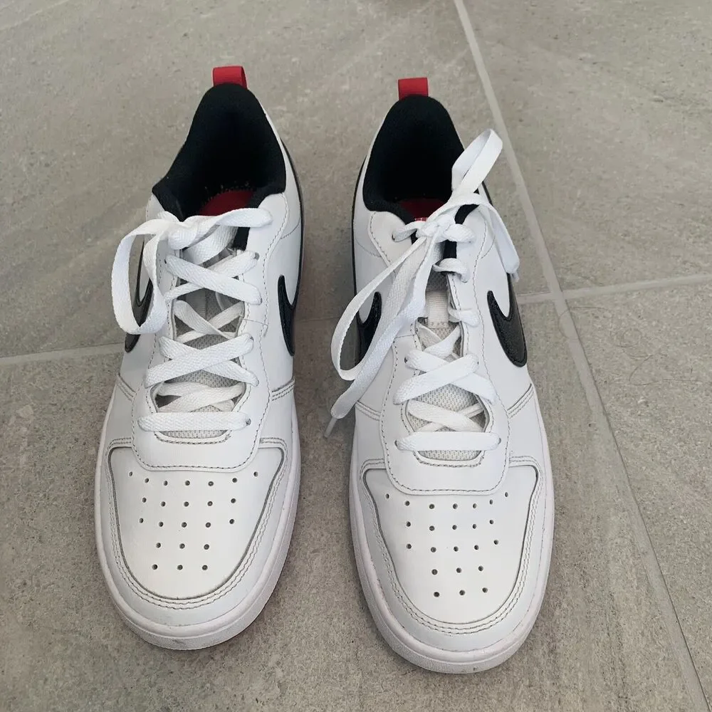 Nike Court Borough Low 2 SE GS 'White Very Berry'  Kids Shoes Size 7Y
